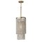 Maxim Lighting Fontaine 1-Light Pendant, Golden Silver 22461WWDGS - alternate 1